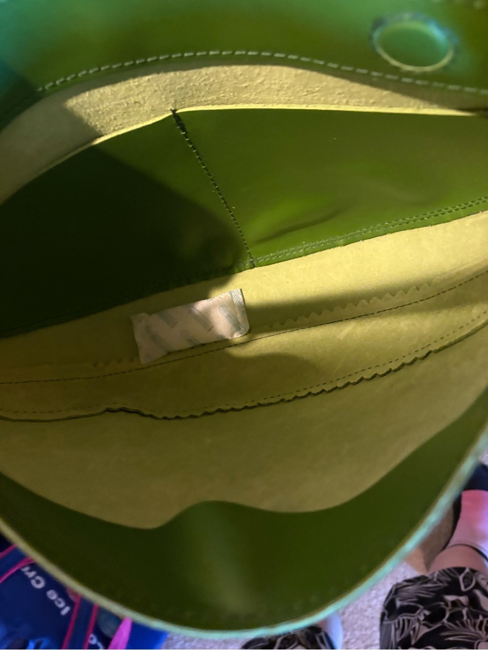 Plg large ap green apple koala crossbody bag , brand new and comes nsnp home. - Picture 3 of 3
